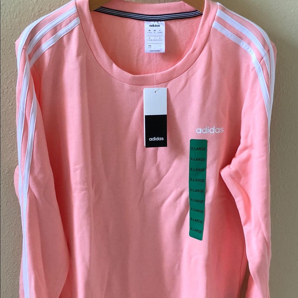 Adidas pink Sweater